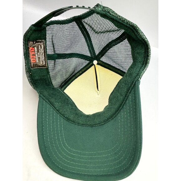 Otta Gunner Maris Best Kennel Trucker Cap Men One Size Green Adjustable Snapback - Picture 5 of 7